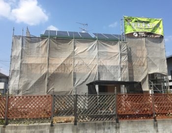 赤磐市桜が丘東K様邸 屋上・外壁塗装工事