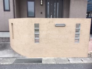 塀の塗装もお任せあれ!