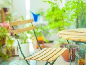 戸建てのベランダ