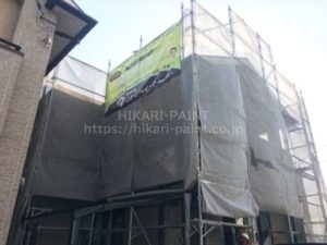 岡山市北区O様邸 屋根・外壁塗装工事着工!