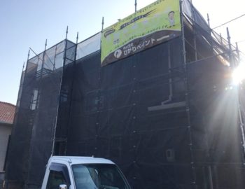 倉敷市児島Y様邸 外壁塗装工事をします。