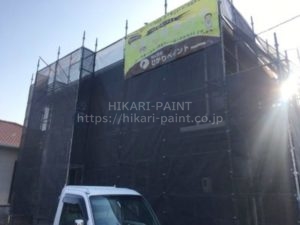 倉敷市児島Y様邸 外壁塗装工事をします。