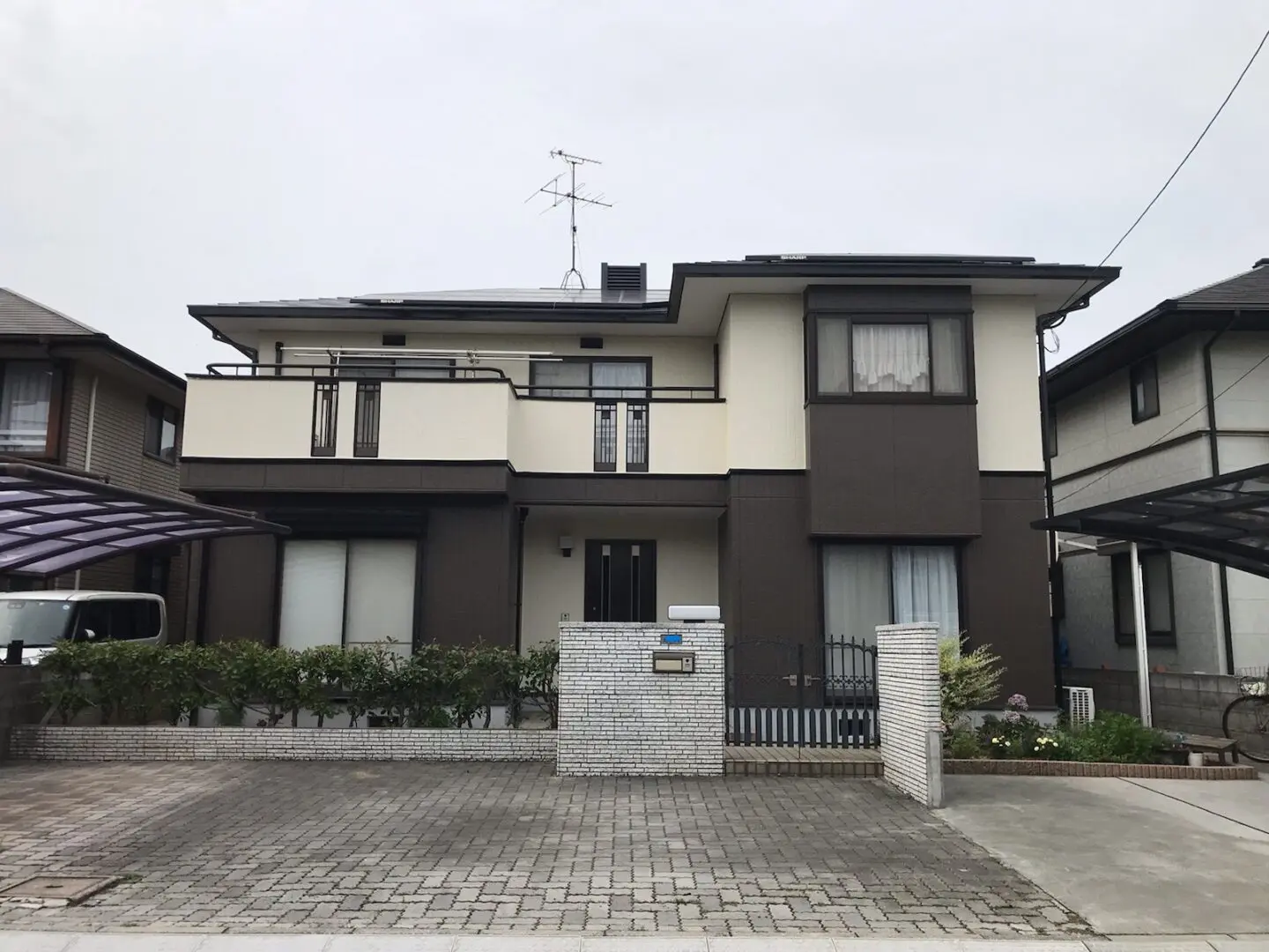 岡山県玉野市M様邸 ＊外壁・屋根塗装＊超低汚染ﾘﾌｧｲﾝ1000MF-IR事例 