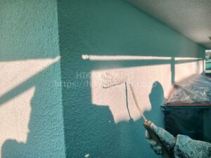 東区Ｙ様邸｜外壁塗装工事｜上塗り