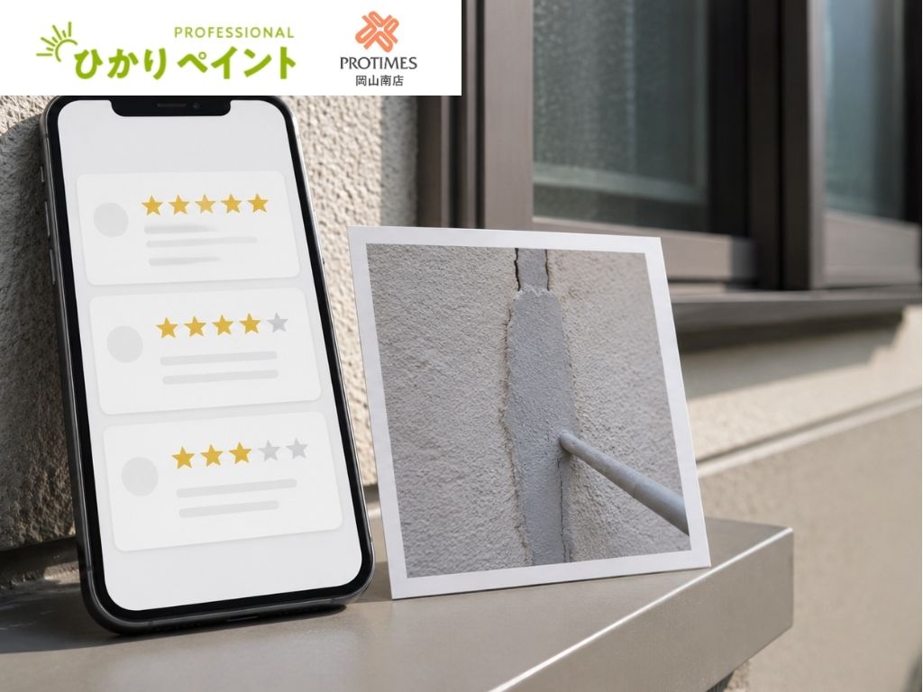 倉敷市で外壁塗装業者を口コミから比較するなら?見積もり・診断・保証の確認ポイント