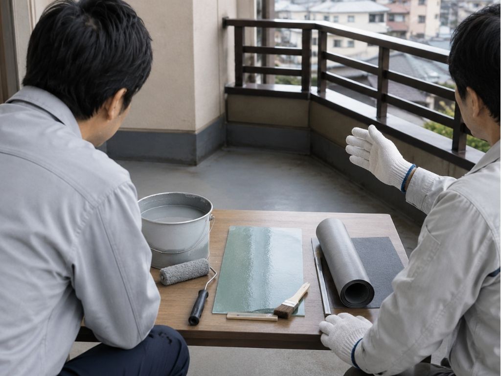 防水工法にはどのような種類がある?
