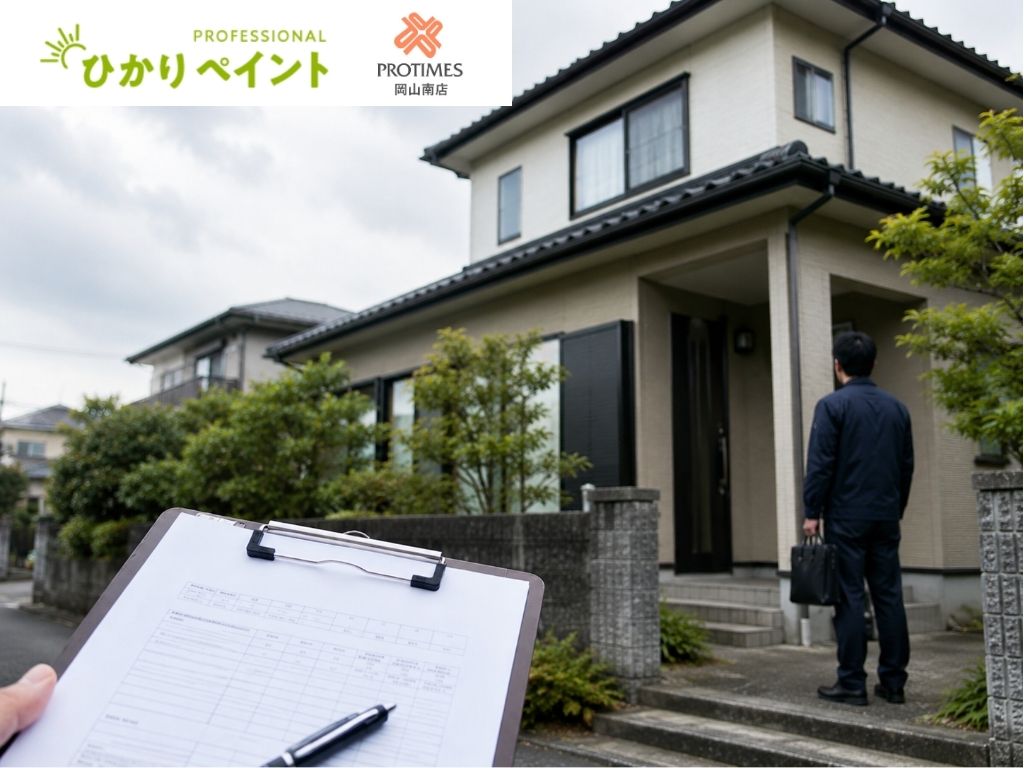 岡山市で外壁塗装の悪質業者を避けるには?契約前に見るべき危険サイン
