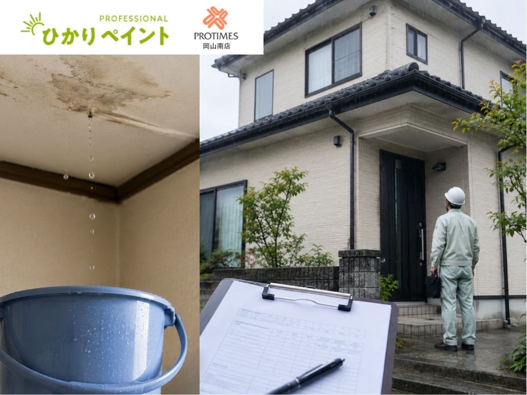 岡山市で雨漏り修理はどこに頼む?原因調査から業者選びまで解説