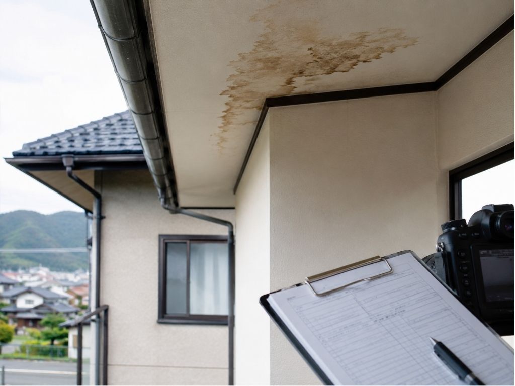雨漏り診断士とは、雨漏り原因を見極める知識を持つ専門家です
