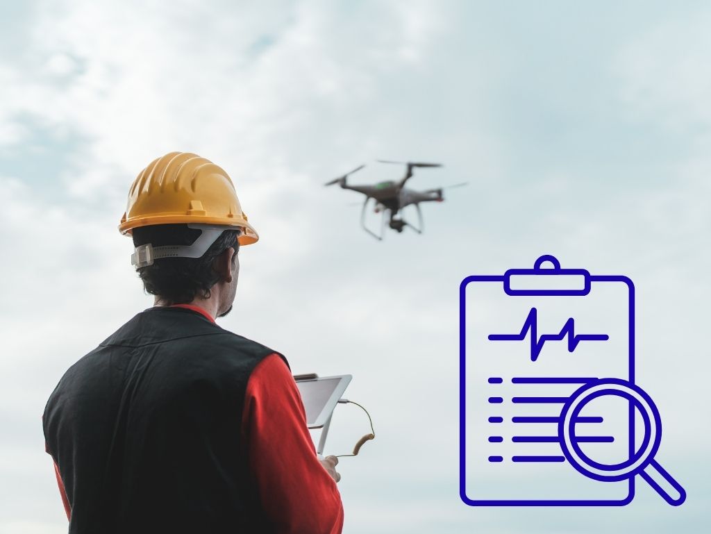 ドローン診断 ― 高所・広範囲を短時間で確認