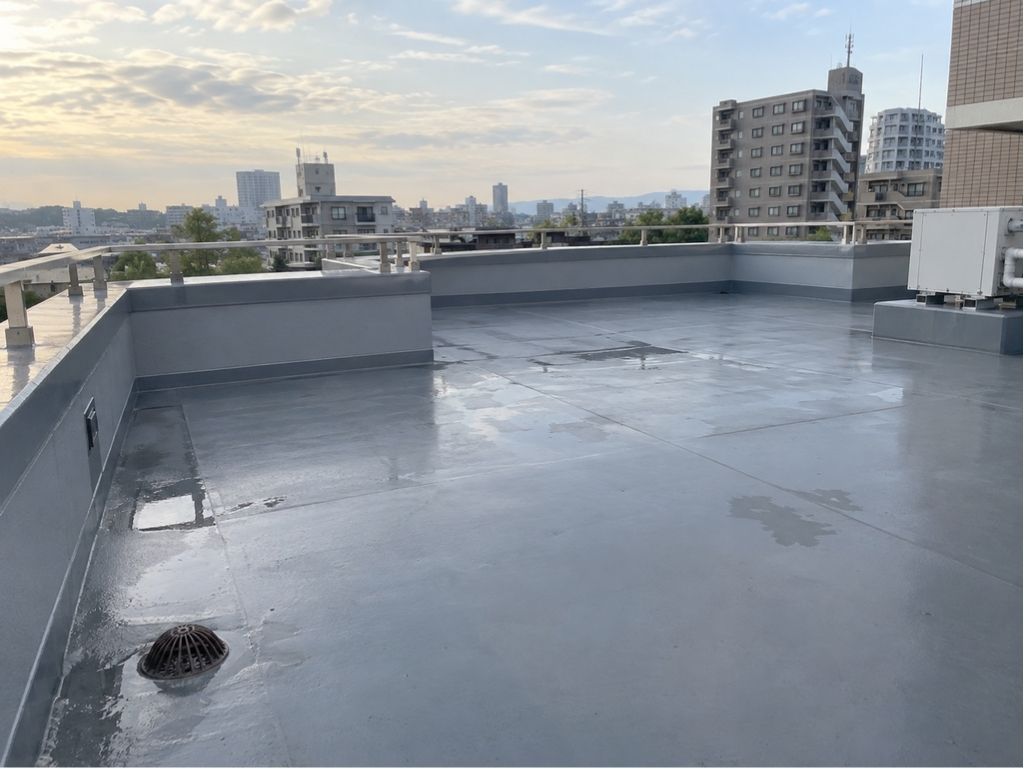 屋上の滞水対策では、工事後の確認と管理方法も決めておく