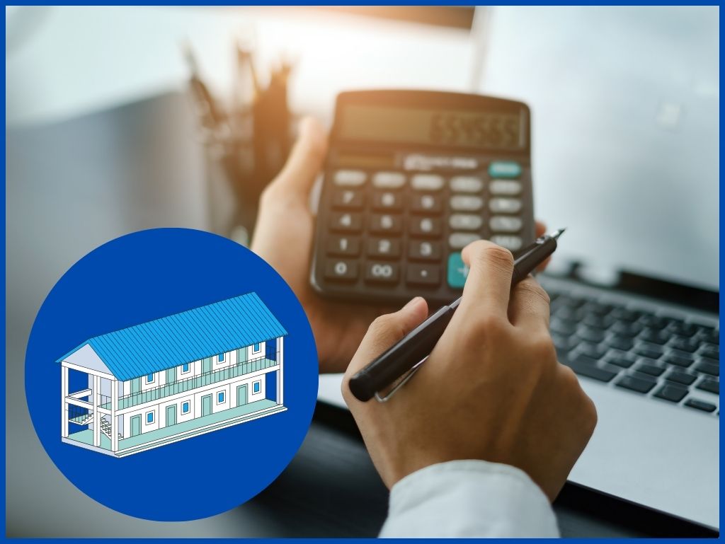 2階建て8戸モデルの費用・工期シミュレーション