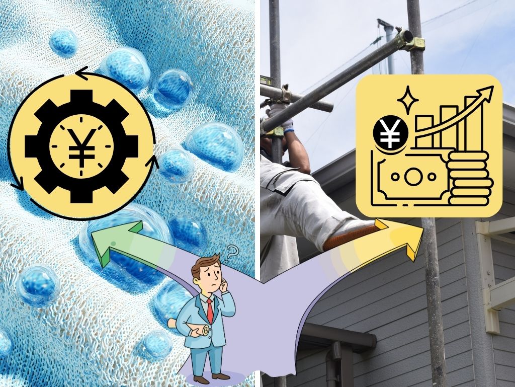 外壁工事・防水工事は修繕費なのか?資本的支出なのか?