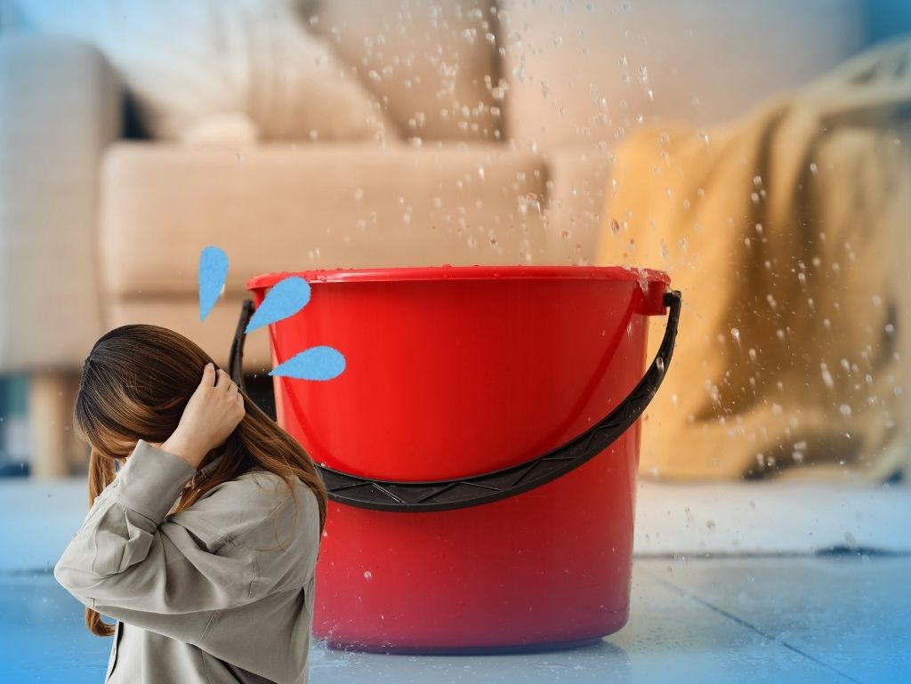 雨漏り修理は「応急処置」と「原因調査」を分けて考える