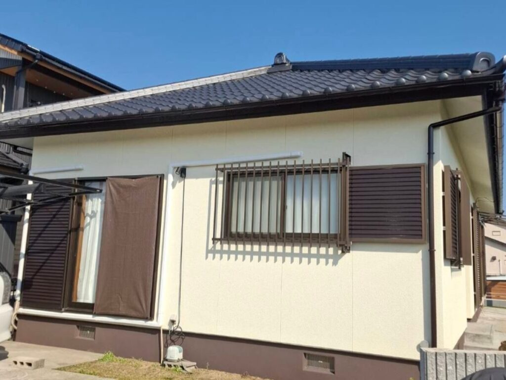 岡山市南区泉田F様邸|屋根塗装外壁塗装工事|現地調査