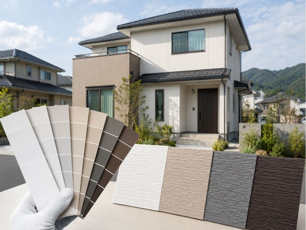 外壁塗装の色見本だけで決めると失敗しやすいのはなぜ?