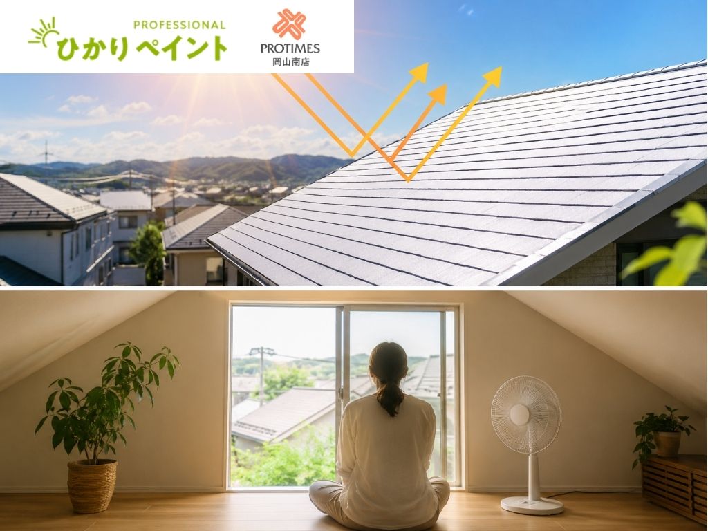 岡山市で遮熱塗装をすると光熱費は下がる?効果が出やすい家・出にくい家の違い