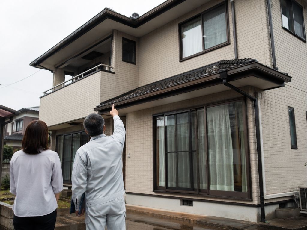 外まわりは屋根だけに絞らない