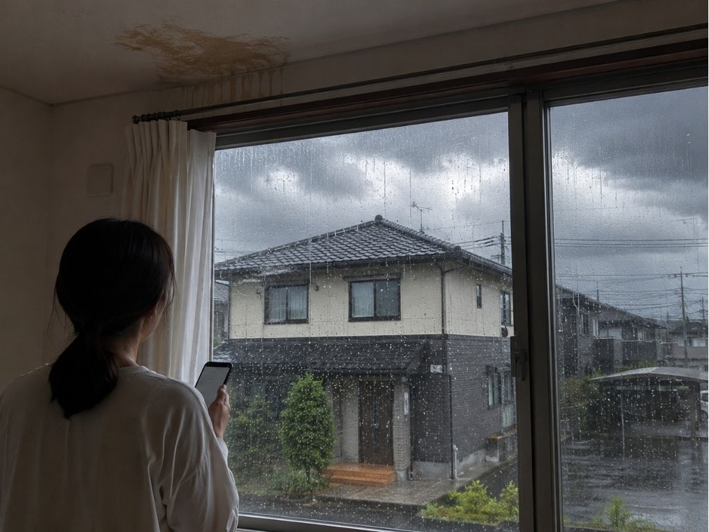 晴れの国だが梅雨や台風前後は雨も増える